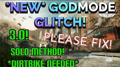 WARZONE NEW GODMODE GLITCH SEASON 4 AFTER RECENT PATCH SOLO