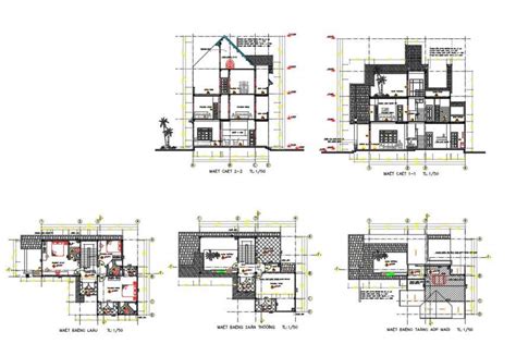 Drinking water line layout Plan design of progressive development House ...