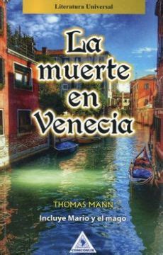 Libro La Muerte En Venecia De Thomas Mann Buscalibre