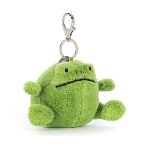 Jellycat Ricky Rain Frog Bag Charm Clonmel Garden Centre Ireland