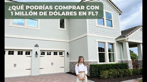 ¿qué Tipo De Casa Puedes Comprar Con Un 1 Millón De Dólares En Orlando Florida Youtube