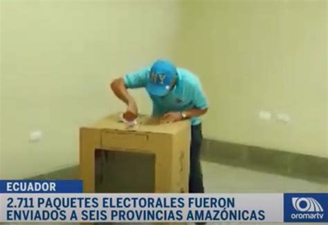 El Cne Empez La Distribuci N De Paquetes Electorales Oromartv