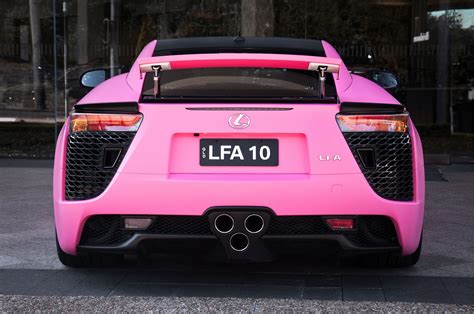 Worlds First Matte Pink Lexus Lfa