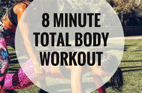 Minute Total Body Workout Workout And Go