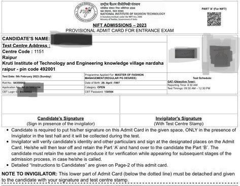 NIFT 2023 Admit Card (OUT Now) Live Updates; Get Direct Link, Steps to ... 