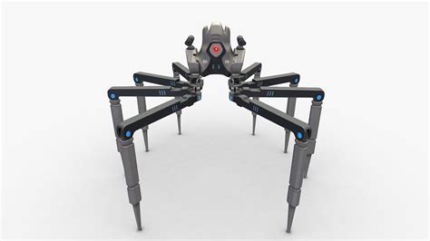 Spider Bot V3 Buy Royalty Free 3d Model By Pieter Ferreira