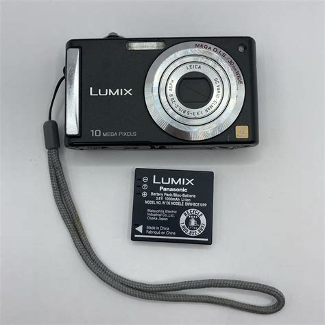 Panasonic LUMIX DMC-FS5 10.1MP Digital Camera Black w/ Battery - Tested ...