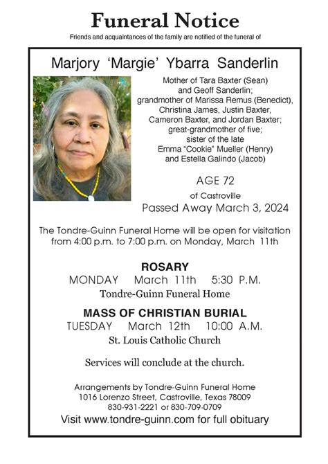 Tondre-Guinn Funeral Home | Castroville TX