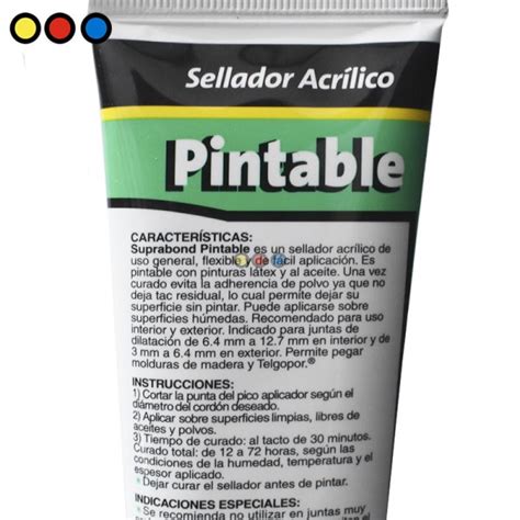 Sellador Acrilico Suprabond Pintable Blanco Distribuidora Pop