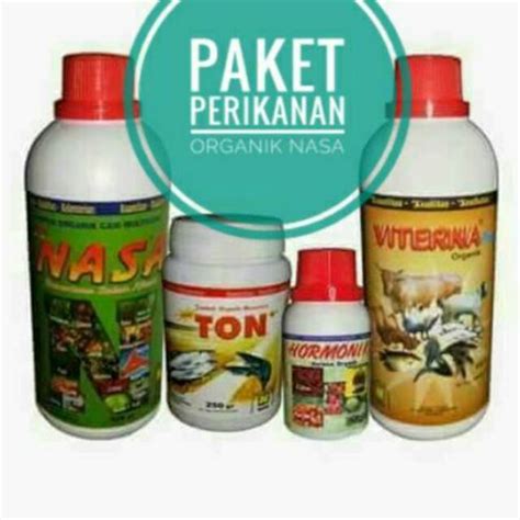 Jual Paket Perikanan Organik Nasa Lengkap Viterna Poc Nasa Ton Hormonik