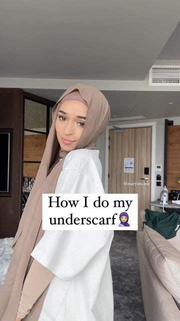 Maryam On Instagram Underscarf Tutorial 🧕🏼my Hijab Sits On So Nicely