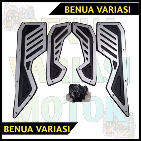 Jual Bordes Nmax New Pijakan Kaki Depan Plat Bordes Nmax