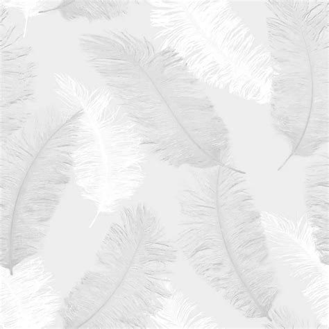 Colours Umali Grey Feather Glitter Effect Embossed Wallpaper Sample