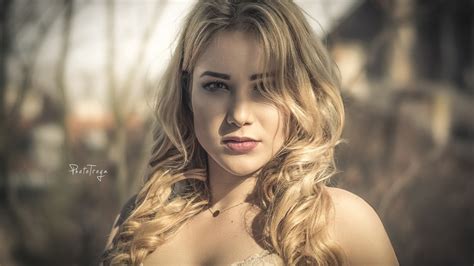 Картинки women blonde face portrait depth of field девушка