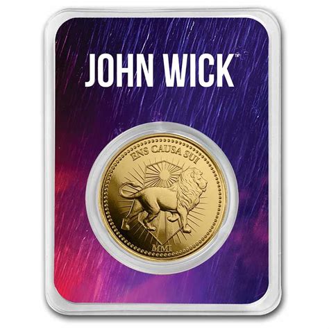 Buy John Wick 1 oz Gold Continental Coin (TEP) | APMEX