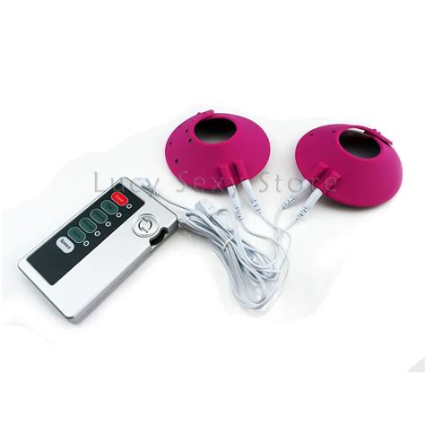 Adjustable Electric Shock Breast Paste Breast Exciter Nipple Paste Pads Electro Shock Sex Toys
