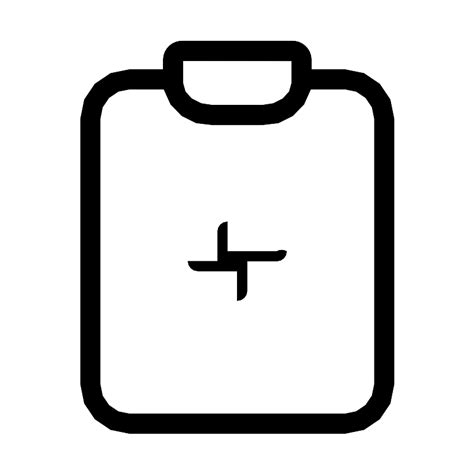 Medical Clipboard Vector SVG Icon - SVG Repo