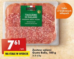 Promocja Salami GustoBello W Biedronka