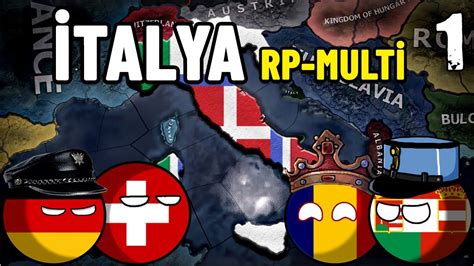 ÖLÜYORUZ HEARTS OF IRON 4 MULTIPLAYER İTALYA 1 YouTube