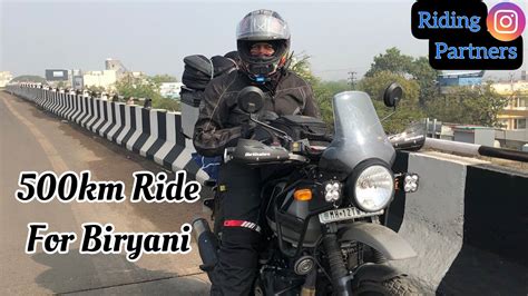 Nikal Gaye Biryani Khane 500kms Ride Pe Long Ride On Himalayan