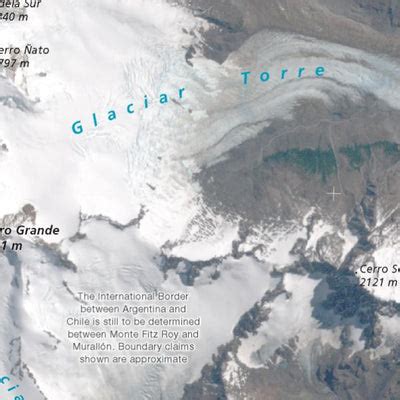 Fitz Roy Massif, Los Glaciares National Park Map by CartDeco | Avenza Maps