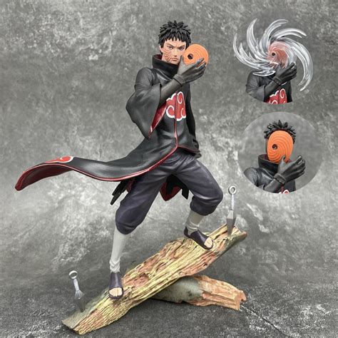 Estátua Tobi Obito Uchiha Sharingan Kamui Akatsuki Naruto Shippuden ...