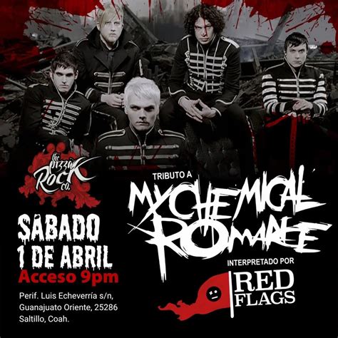 Tributo A MCR En Pizza Rock Bienvenidos A Saltillo