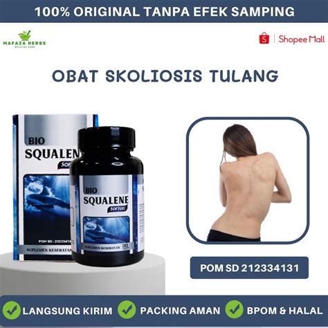 Jual Bio Squalene Obat Skoliosis Obat Tulang Belakang Bengkok