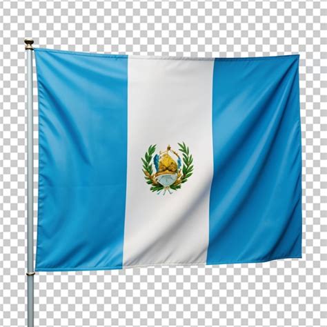 Bandeira Nacional Da Guatemala PSD Premium