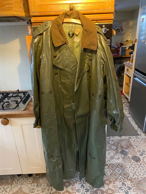 WWII German Motorcycle Despatch Riders Rain Coat | Historic Car Parts