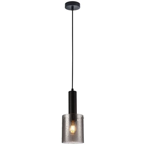 LAMPA wisząca SARDO RAIN PND 5581 1 BK RNSG Italux loftowa OPRAWA