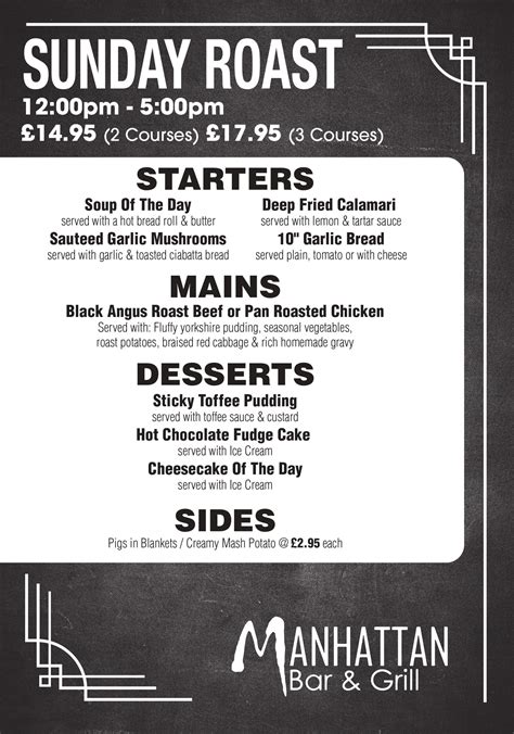 Food critics debate the sofrito manhattan menu changes today 38