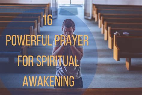 Powerful Prayer For Spiritual Awakening