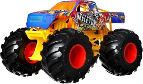 Hot Wheels Monster Trucks Big Truck Skeleton Crew Fyj Mimovrste