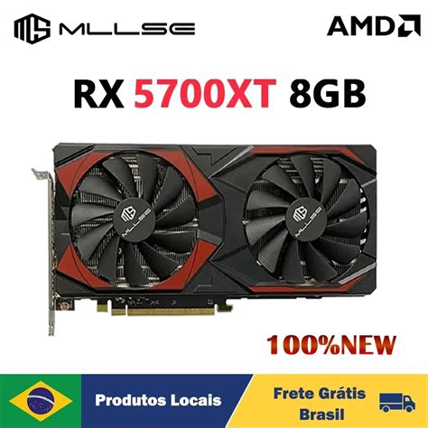 Mllse Amd Rx Xt Placa Gr Fica Gb Gpu Gddr Bit Nm Suporte A