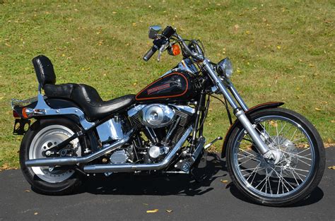 1991 BLACK HARLEY DAVIDSON EVOLUTION EVO SOFTAIL For Sale On 2040motos