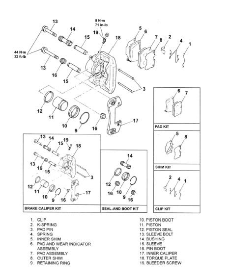 2004 Jeep Grand Cherokee Brake Line Diagram