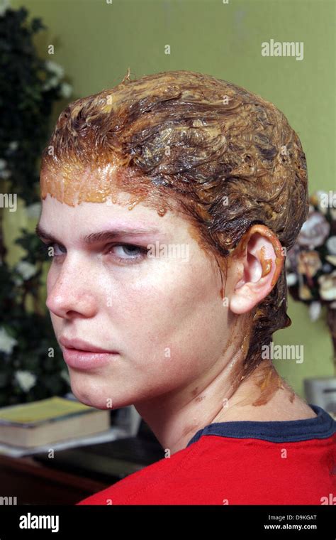 Dying Hair (10 Stock Photo - Alamy