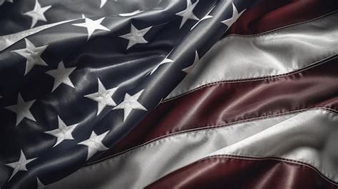 Premium Ai Image America Flag Photo Realistic Ultra Sharp Made By Generative Ai