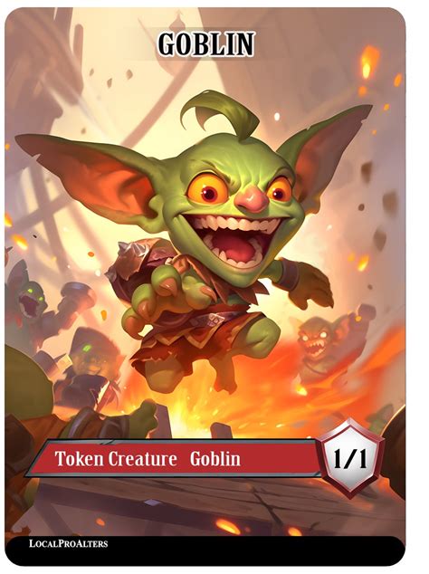 Goblin Token 1 Local Pro Alters