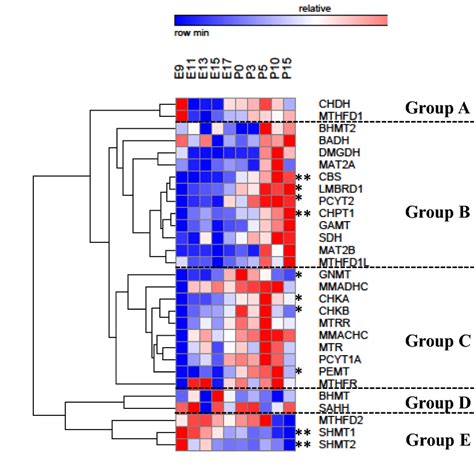 One Way Hierarchical Clustering Of Expression Profiles For Genes