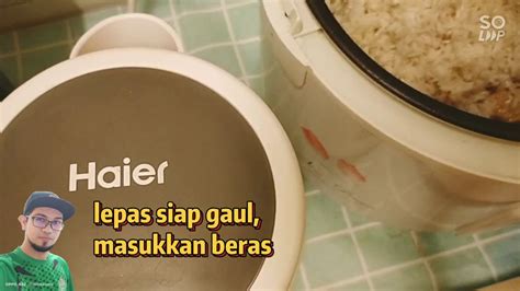 Tutorial Cubaan Kali Pertama Masak Nasi Bukhari Hilmiazemi Youtube