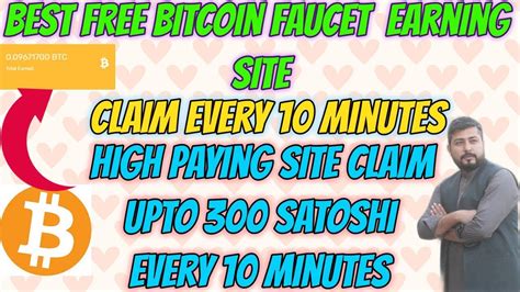 Free High Paying Bitcoin Earning Site High Faucet Claim Earning Site