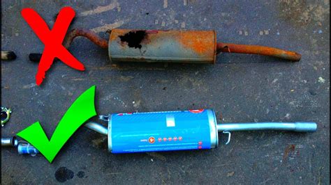 Чтобы ГЛУШИТЕЛЬ НЕ РЖАВЕЛ внутри. Доработка глушителя. - YouTube