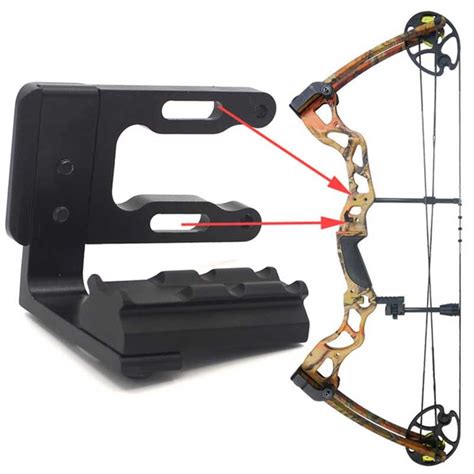 For Red Dot Laser Sight Scope Hunting Bracket Compound Bow Recurve Hunting Bow 20mm Scope Mount