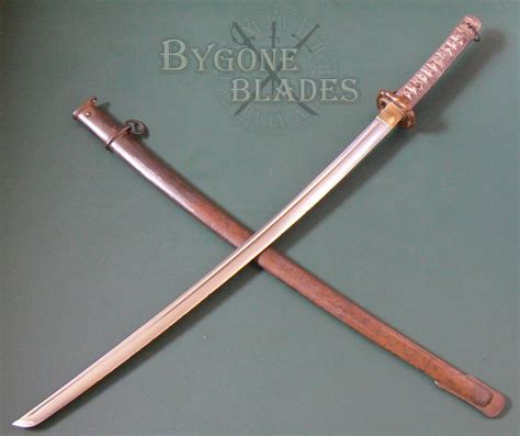 Japanese Ww Type Army Nco Sword Nagoya Arsenal Nd Type Bygone