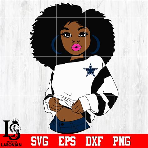 Dallas Cowboys Girl Svg Dxf Eps Png file – lasoniansvg