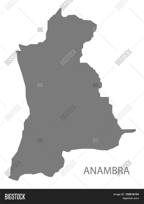 Anambra Nigeria Map Image & Photo (Free Trial) | Bigstock