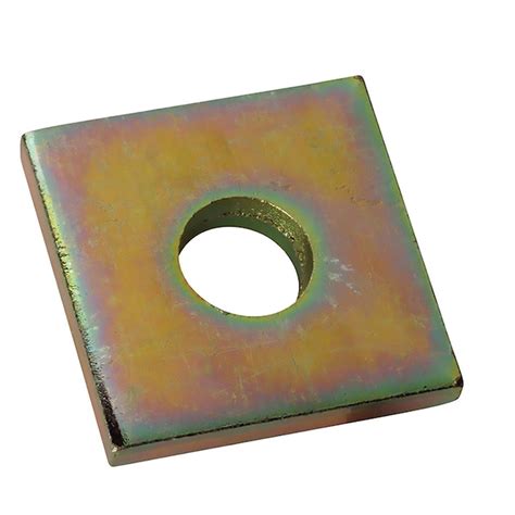 Superstrut 5 Count 34 In Galvanizedcoated Square Washers In The