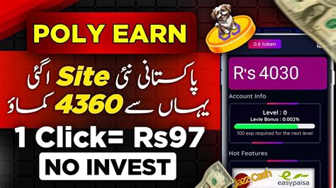 Easypaisa Jazzcash Earinng Site In Pakistan Earn